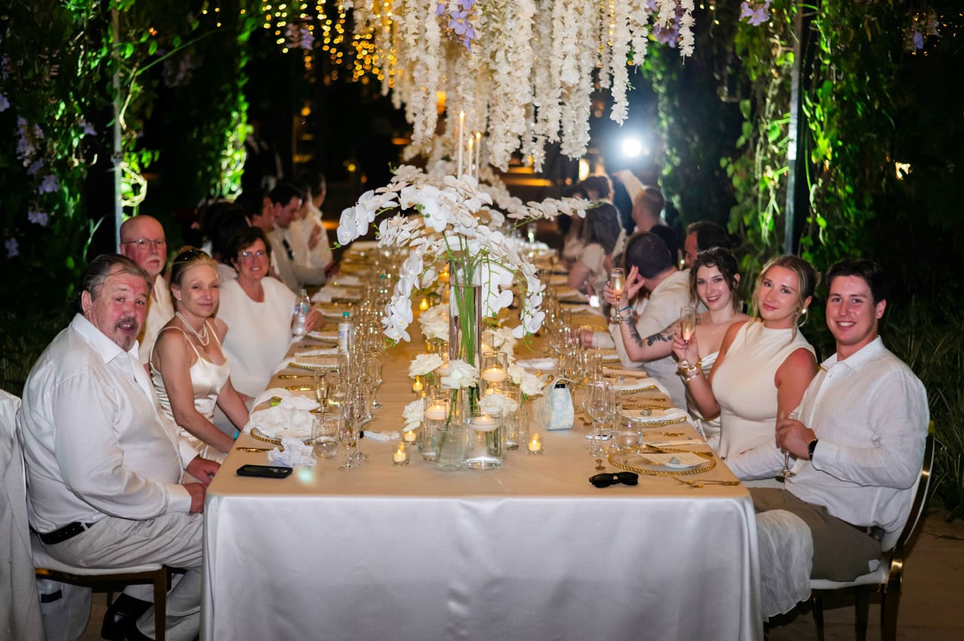 Live Aqua Wedding reception
