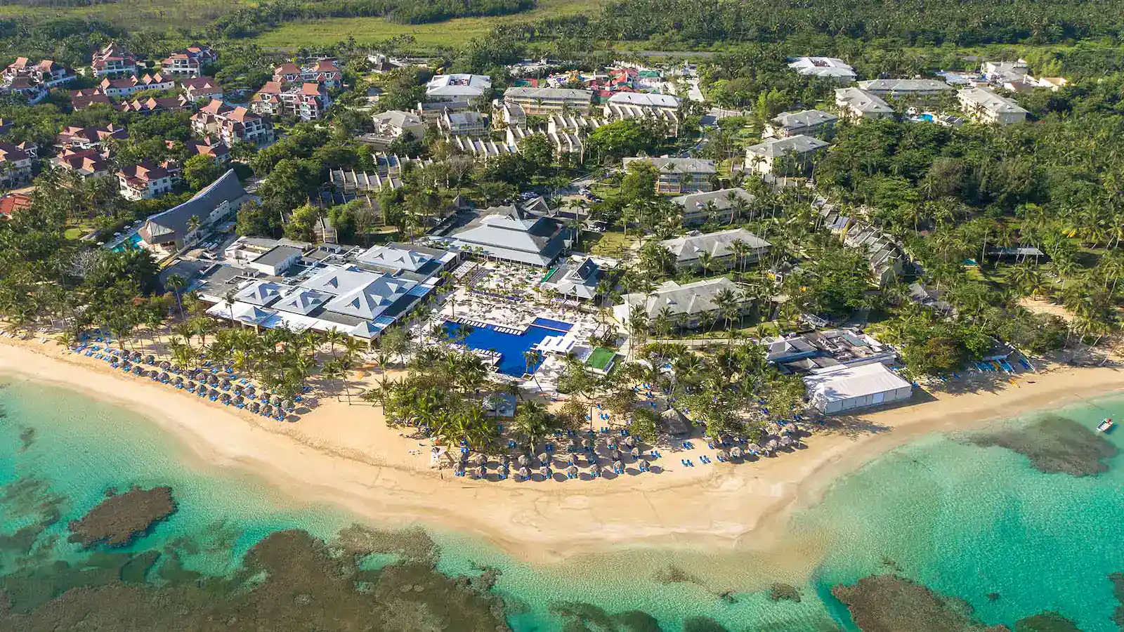 Aerial View of Bahia Principe Grand El Portillo Resort