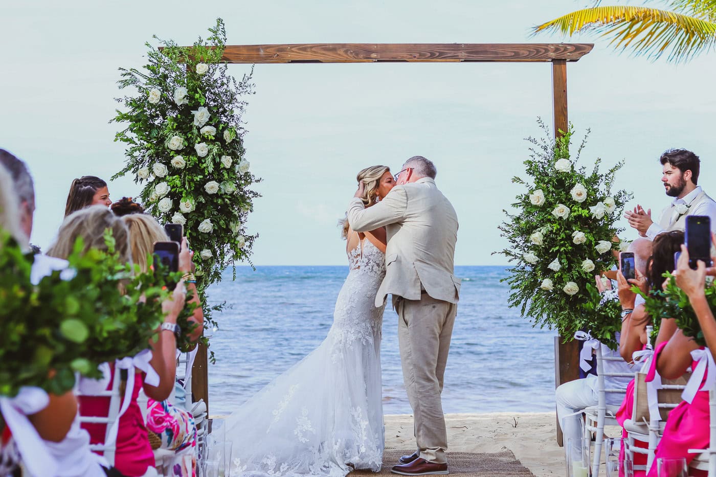 punta cana wedding photographer cost beach wedding ceremony