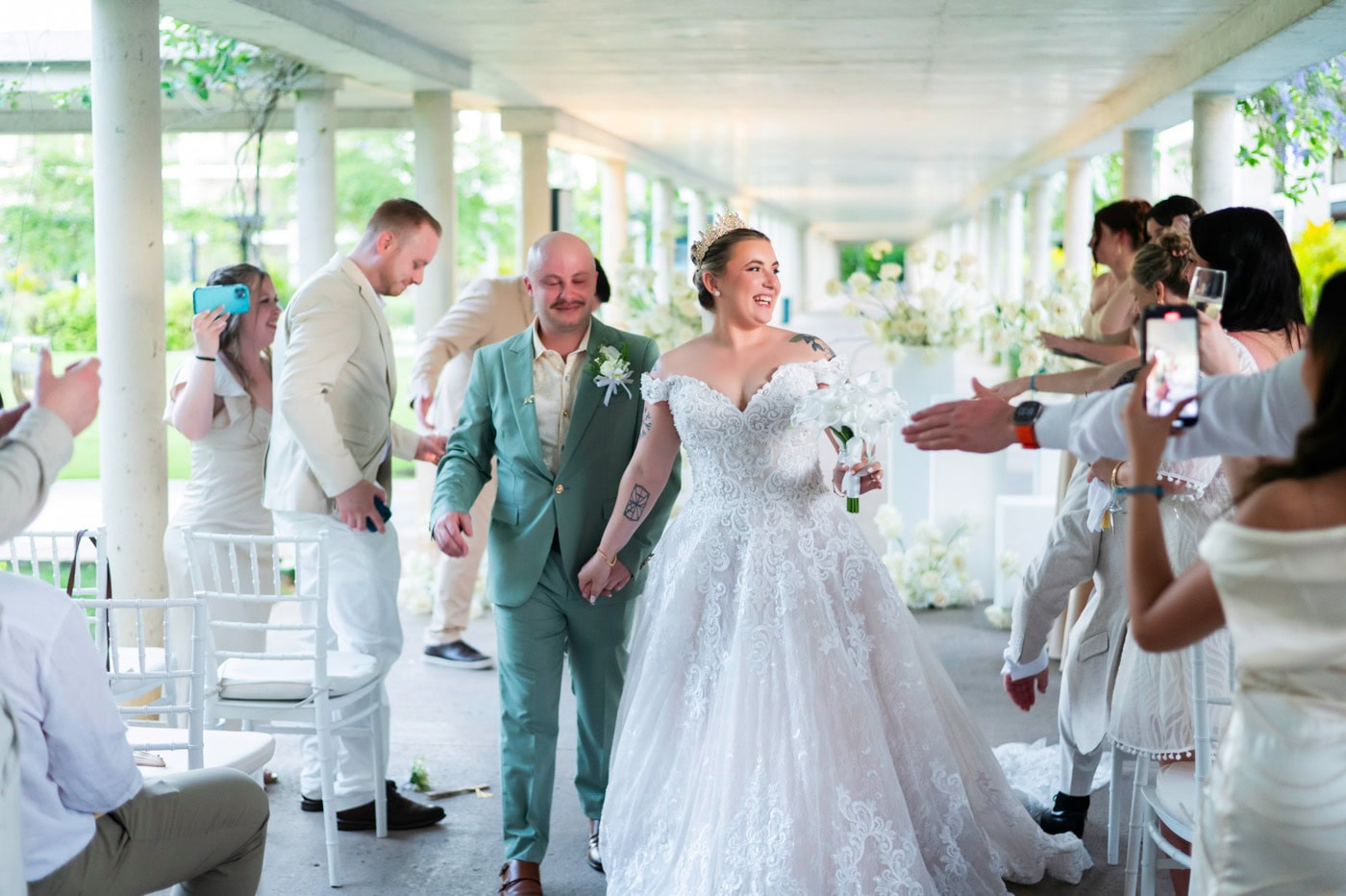 Emily & Chris Wedding Ceremony at Live Aqua