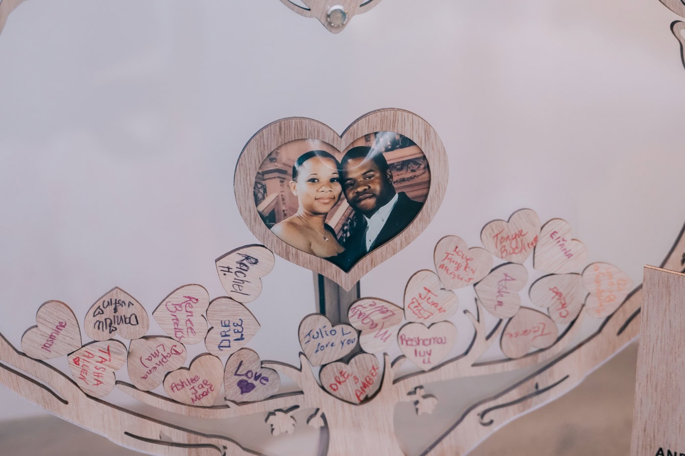 Erika & Julius personalized wedding keepsake