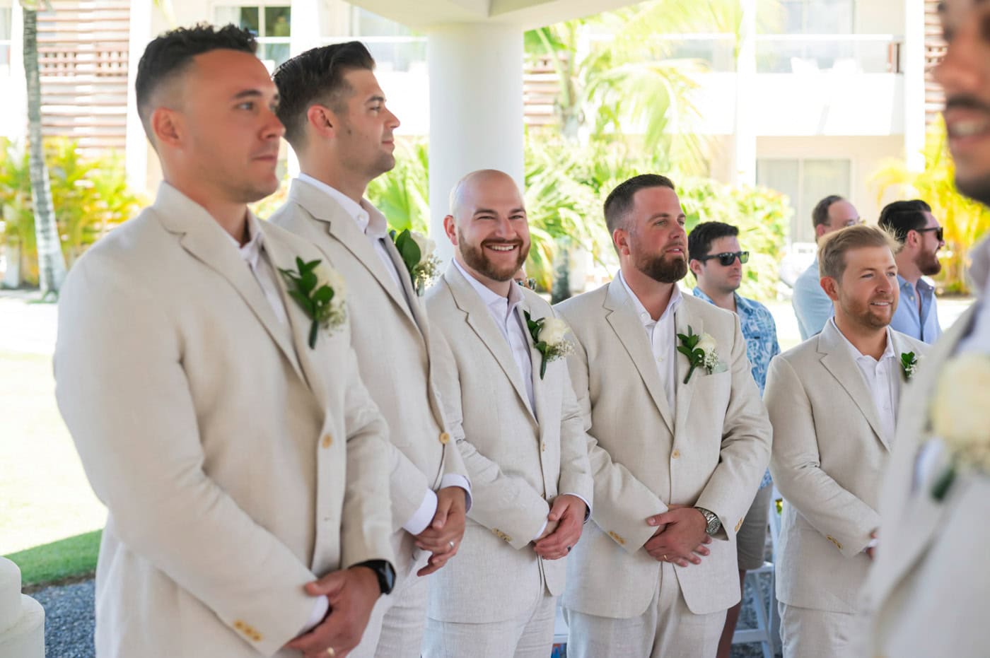 groomsmen breathless punta cana