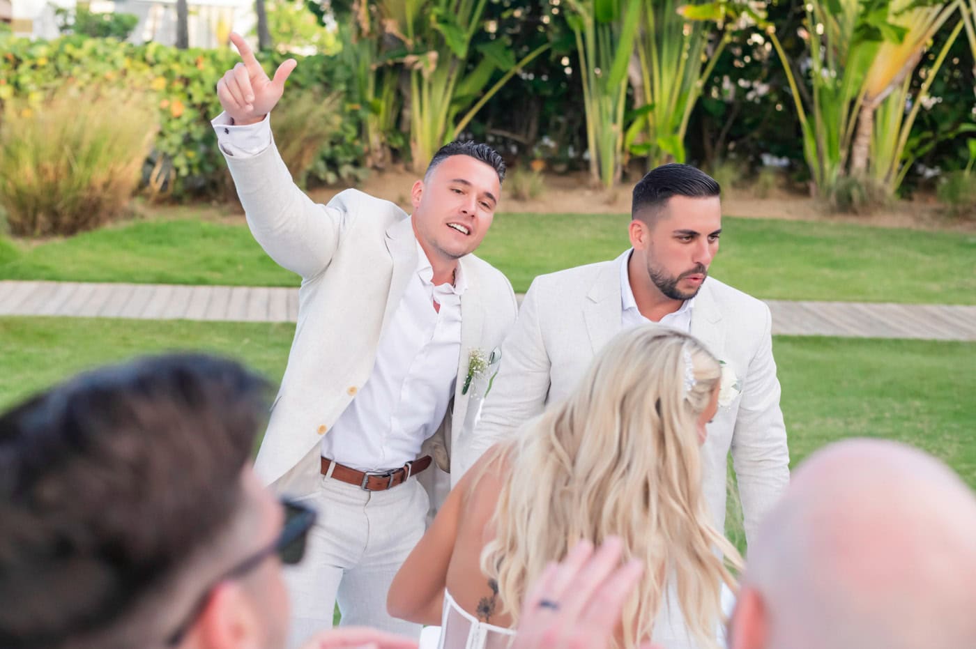 breathless punta cana wedding reception dancing