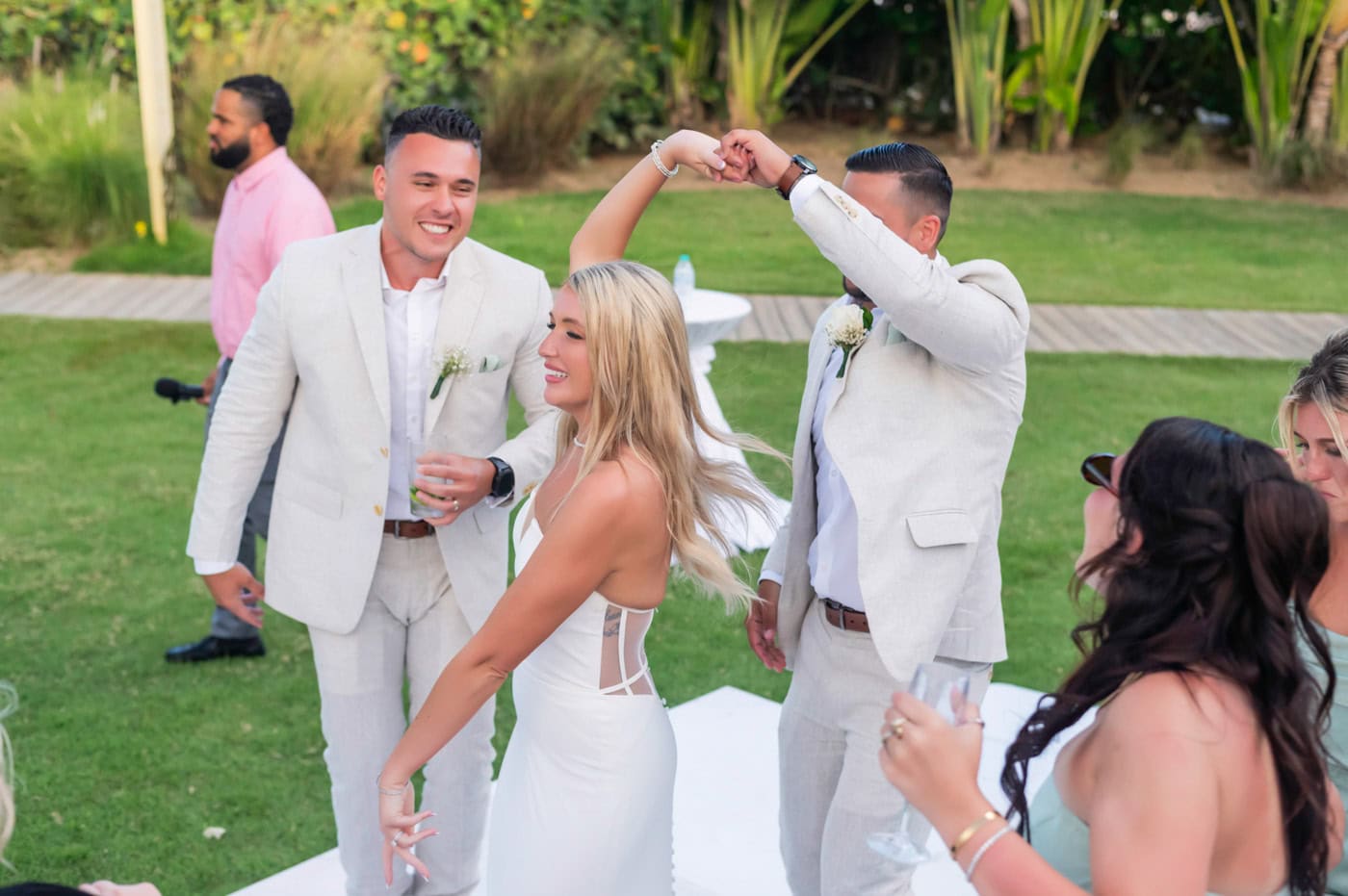 breathless punta cana wedding reception dancing