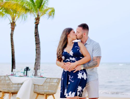 Michael’s Surprise Sunset Proposal at Live Aqua Punta Cana